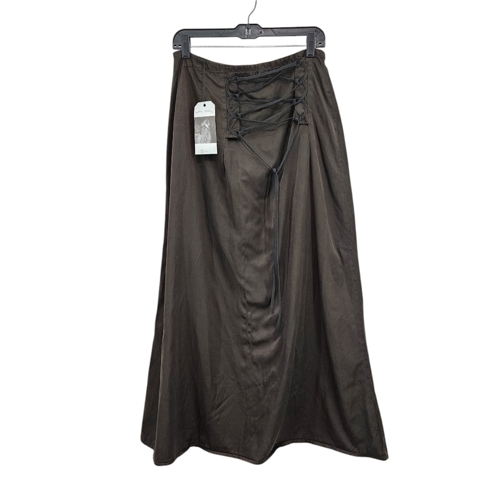 Cynthia Ashby Women's Vintage Cotton Bemburg Corset Skirt Lagenlook - S